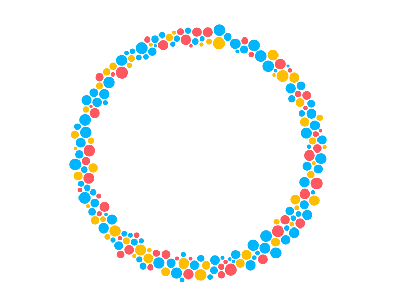 ForceSimulation - collision-detection